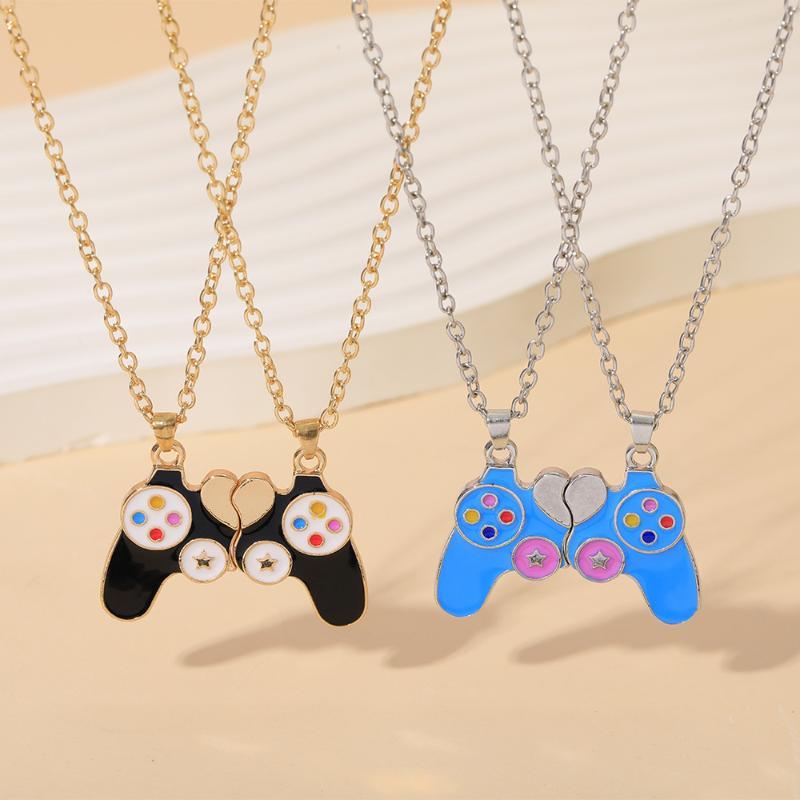 Magnetic Couple Matching Necklaces - Couple Magnetic Game Controller Necklaces 2Pcs