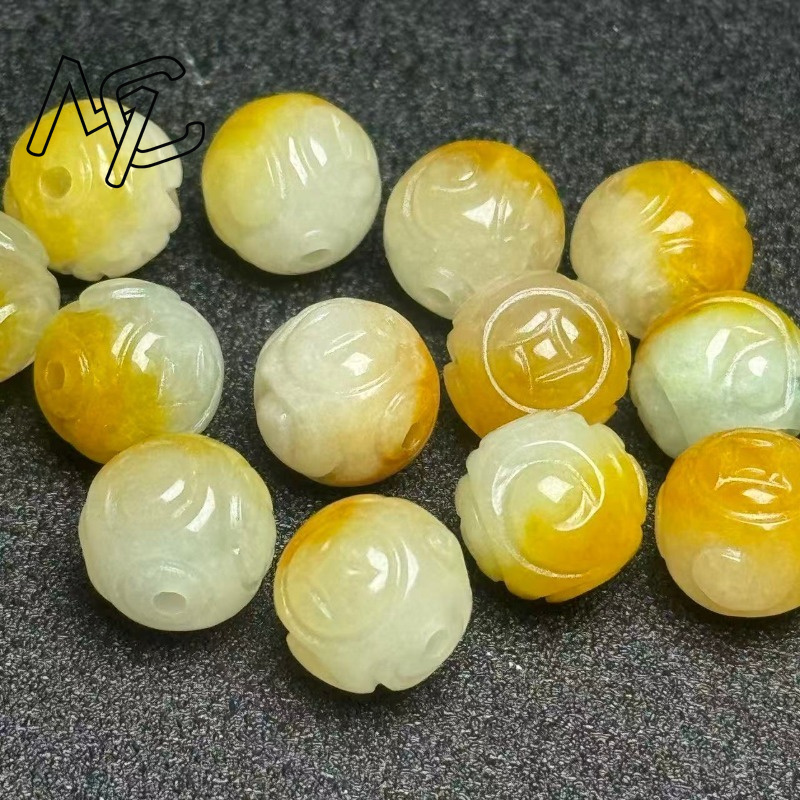 5pcs Natural Yellow Emerald Ja - Bracelets ulasan dan harga