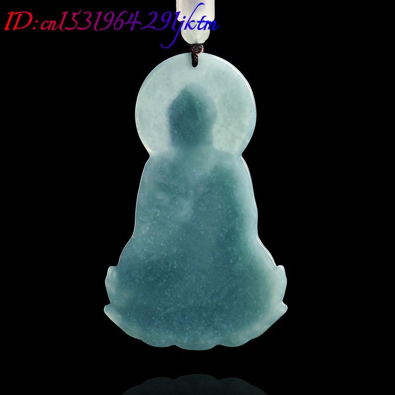 Natural Burmese Jadeite Buddha - Necklaces ulasan dan harga
