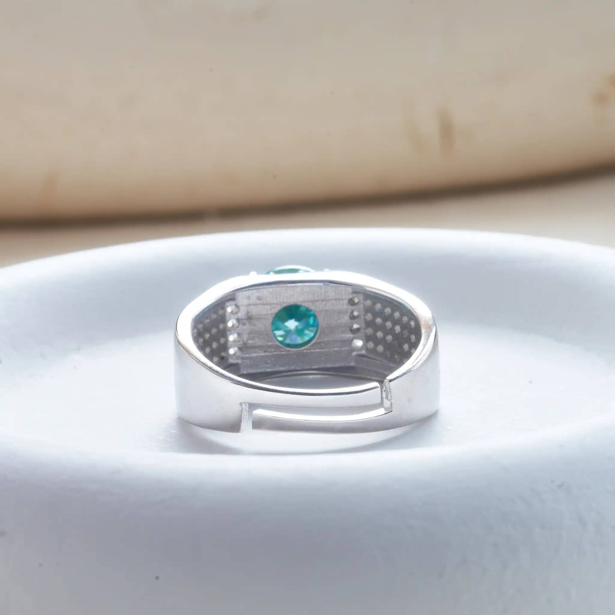1 carat natural blue color moi - Moissanite Engagement Ring 1 Carat ulasan dan harga