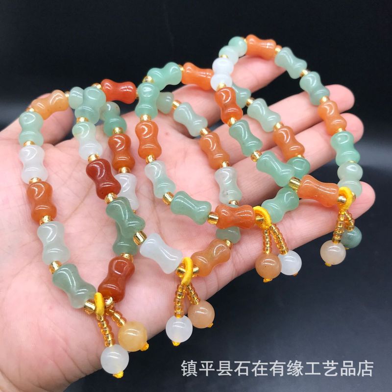 Natural Aventurine Bamboo , Go - Bracelets ulasan dan harga