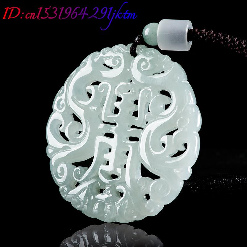 Burmese Jadeite Dragon Pendant - Necklaces ulasan dan harga