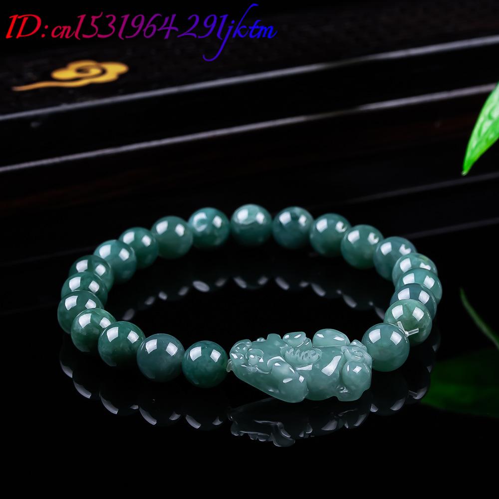 Natural Burmese Jadeite Pixiu  - Bracelets ulasan dan harga