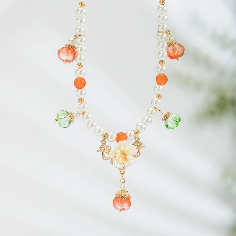 Vintage Pearl Neckalces With P - Pearl Choker Necklace Vintage ulasan dan harga