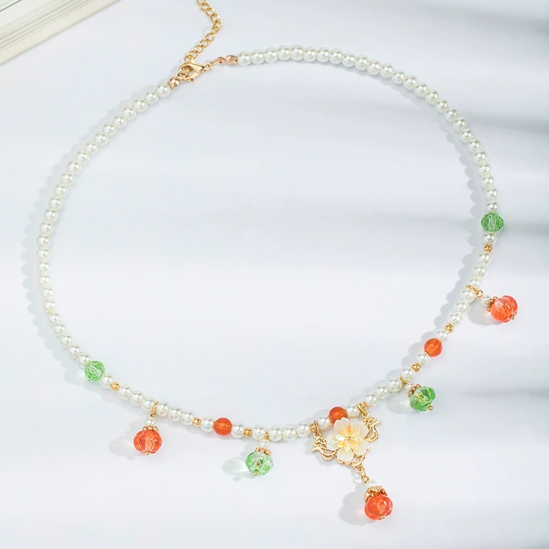 Vintage Pearl Neckalces With P - Pearl Choker Necklace Vintage ulasan dan harga