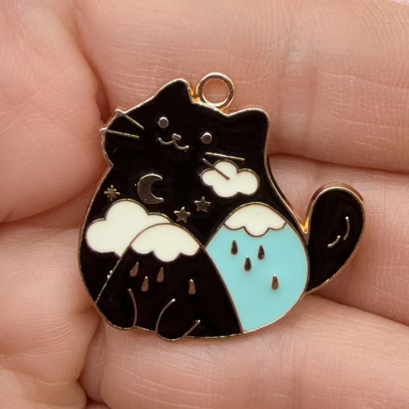 10pcs Butterfly Cat Love Korea - Earrings ulasan dan harga