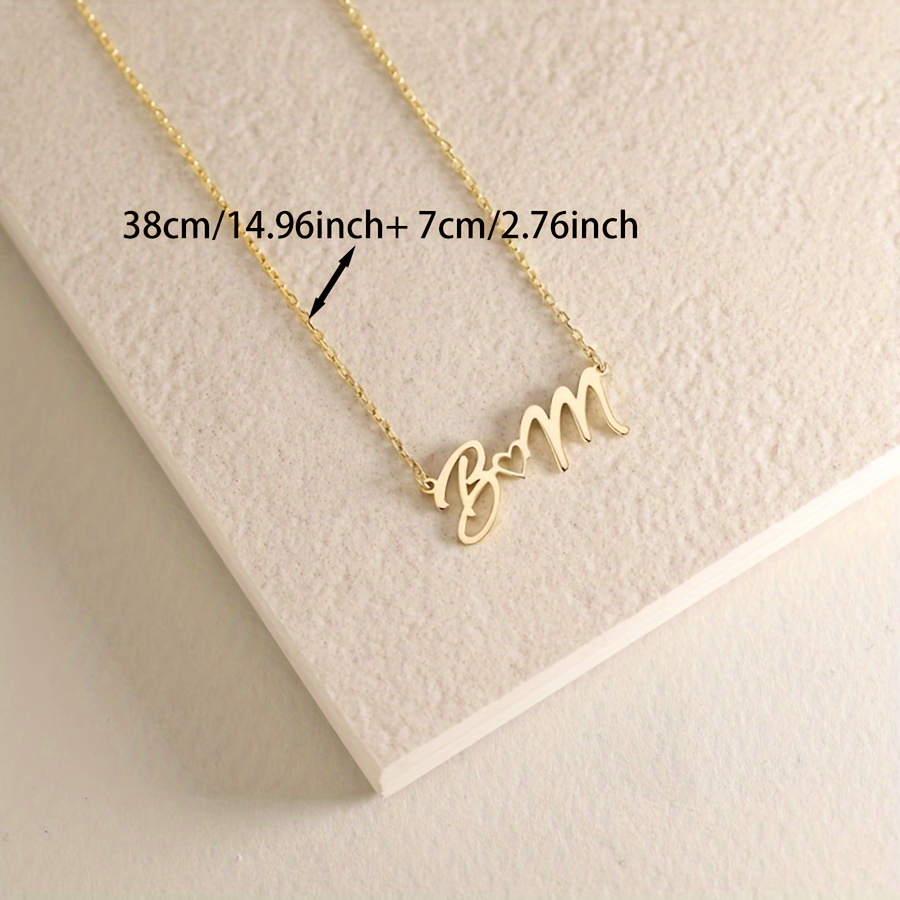 Custom Name Necklaces for Wome - Custom Name Necklace Stainless Steel ulasan dan harga