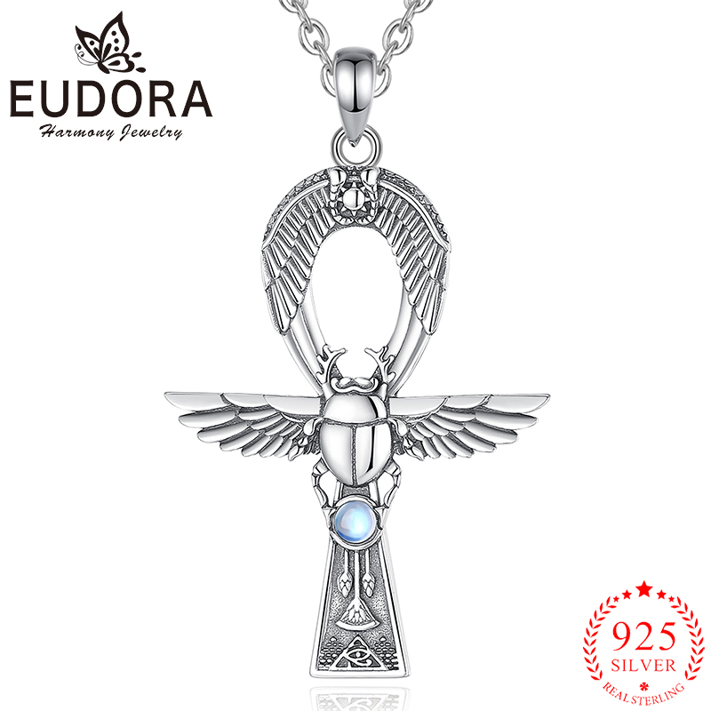 Eudora 925 Sterling Silver Anc - 925 Sterling Silver Chain Necklace Men ulasan dan harga