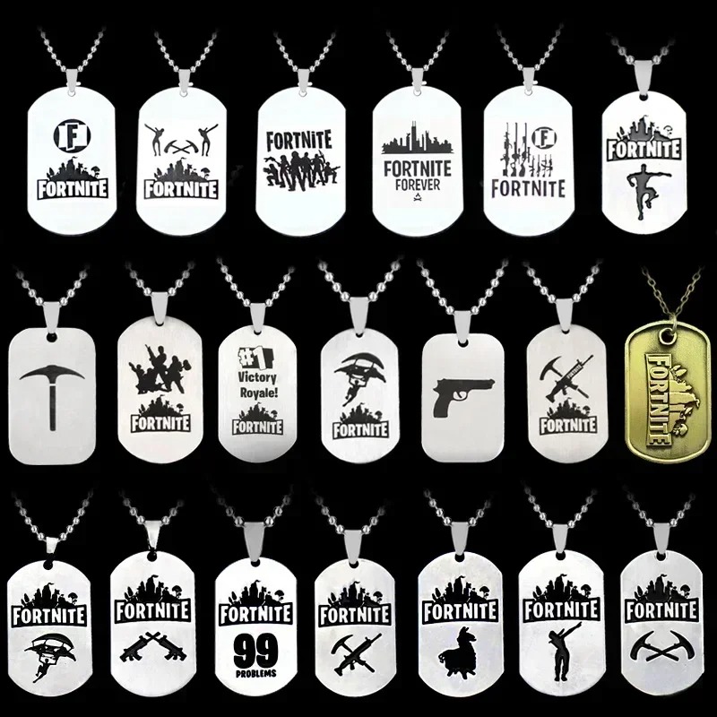 Game Fortnite Anime Necklace S - Anime Pendant Necklace ulasan dan harga