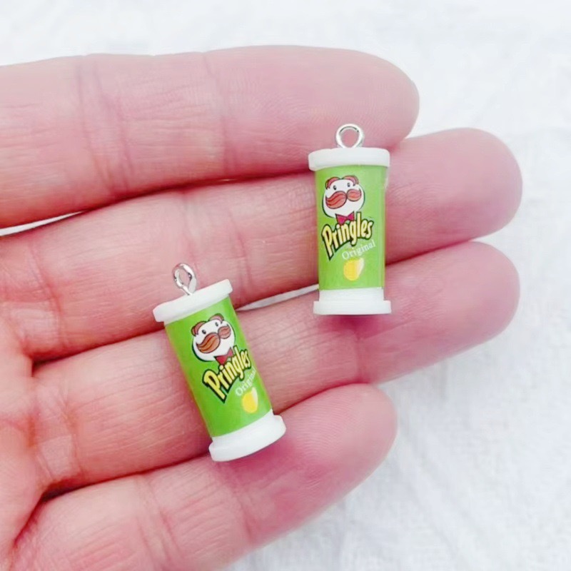 10pcs Simulation 3D Bucket Pot - Earrings ulasan dan harga