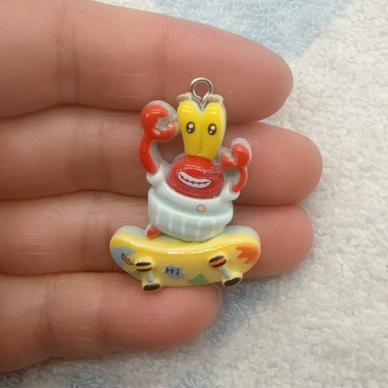 10pcs cartoon resin pendant, D - Earrings ulasan dan harga