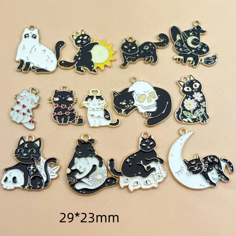 10pcs Original Alloy Enamel Bl - Earrings ulasan dan harga