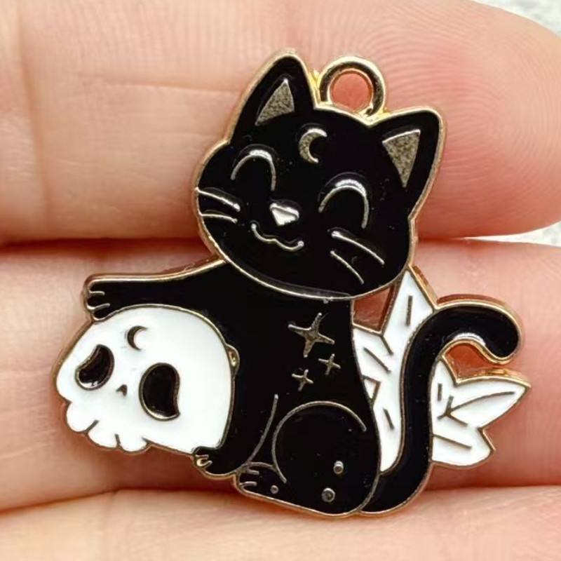 10pcs Original Alloy Enamel Bl - Earrings ulasan dan harga