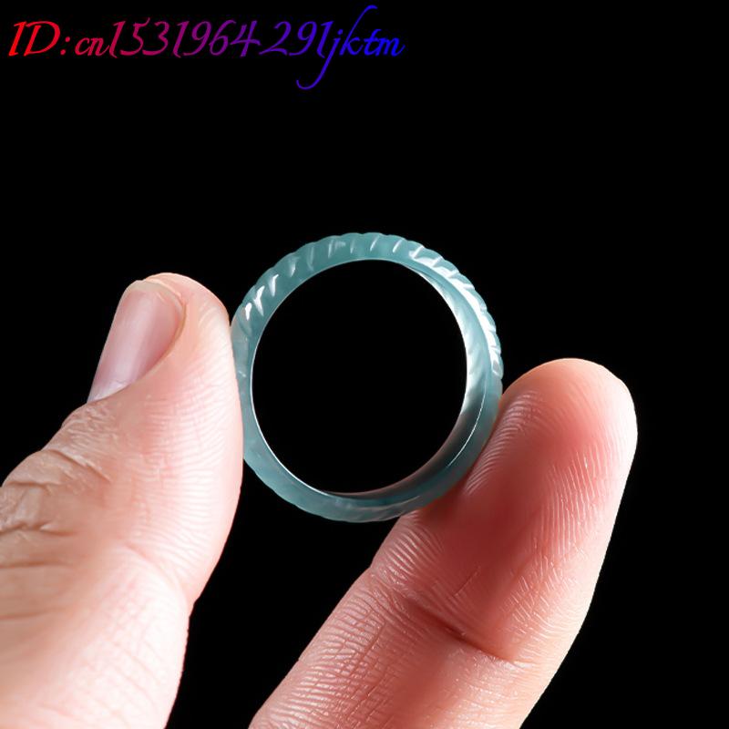 Blue Real Burmese Jadeite Ring - Rings ulasan dan harga