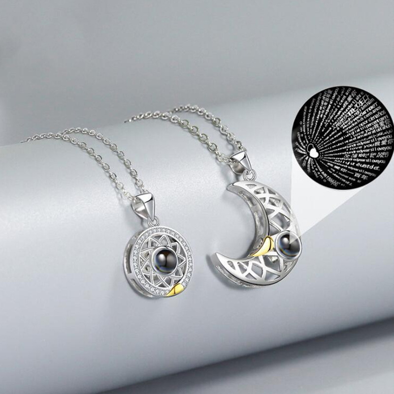 2PCS/Set Couple Matching Neckl - Magnetic Couple Matching Necklaces ulasan dan harga