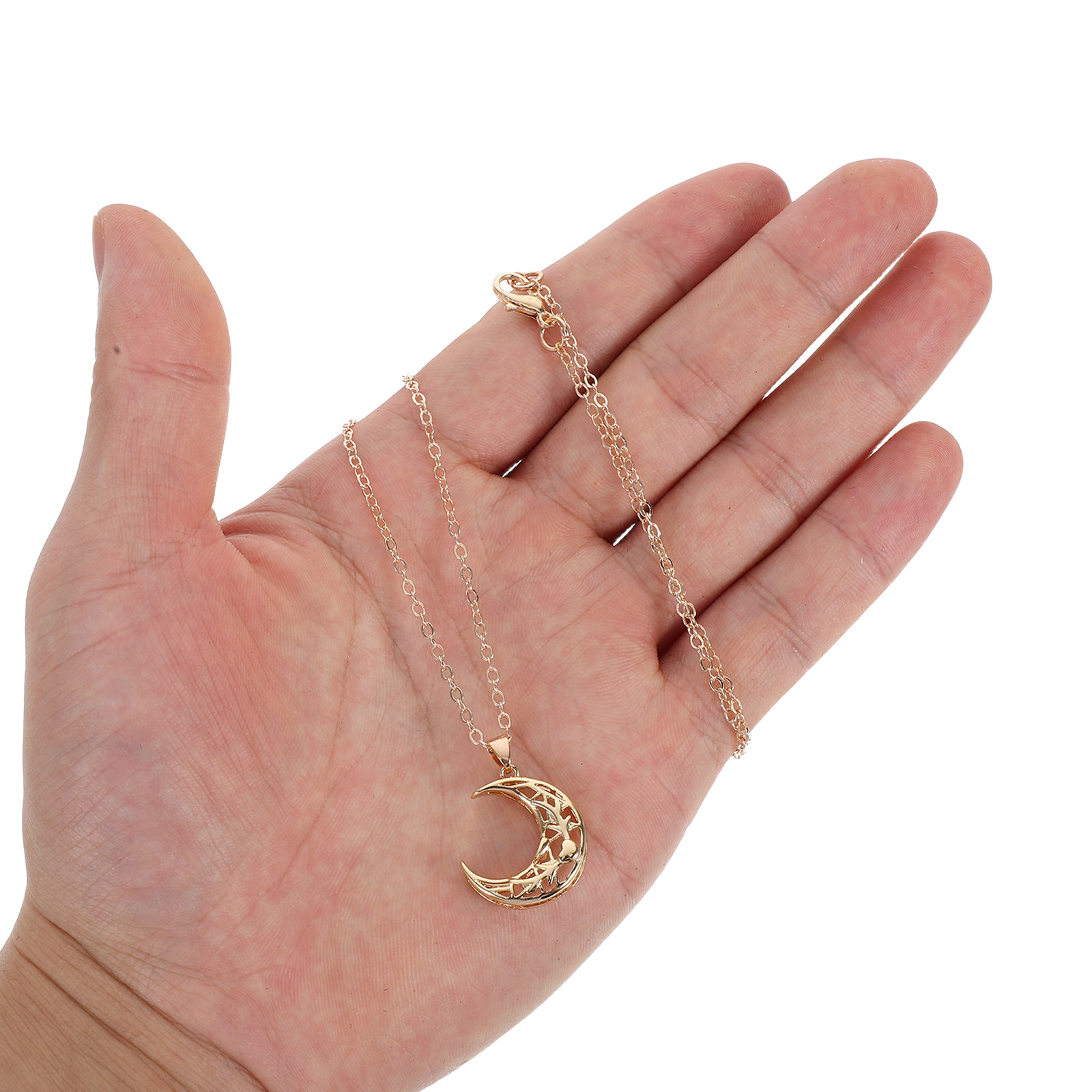 1Pair Sun and Moon Necklace Se - Magnetic Couple Matching Necklaces ulasan dan harga