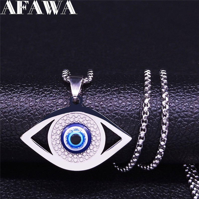 Islam Hamsa Evil Blue Eye Neck - Bracelets ulasan dan harga