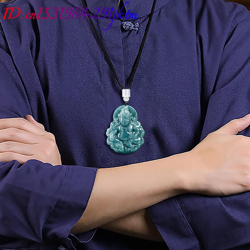 Burmese Jadeite Jambhala Penda - Necklaces ulasan dan harga
