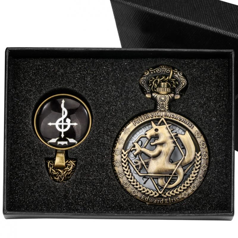 Bronze Tone Fullmetal Alchemis - Anime Pendant Necklace ulasan dan harga