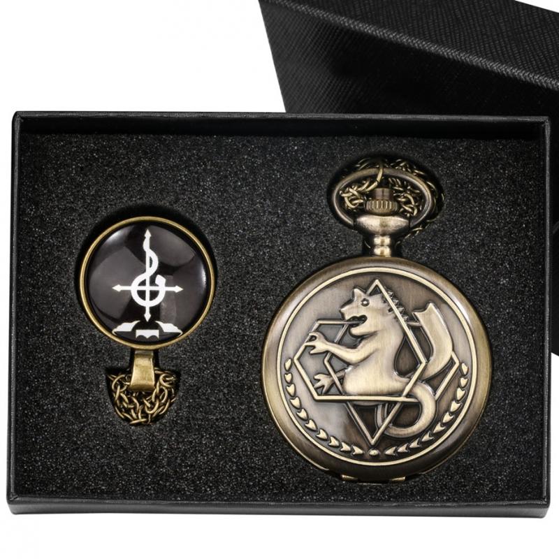 Bronze Tone Fullmetal Alchemis - Anime Pendant Necklace ulasan dan harga
