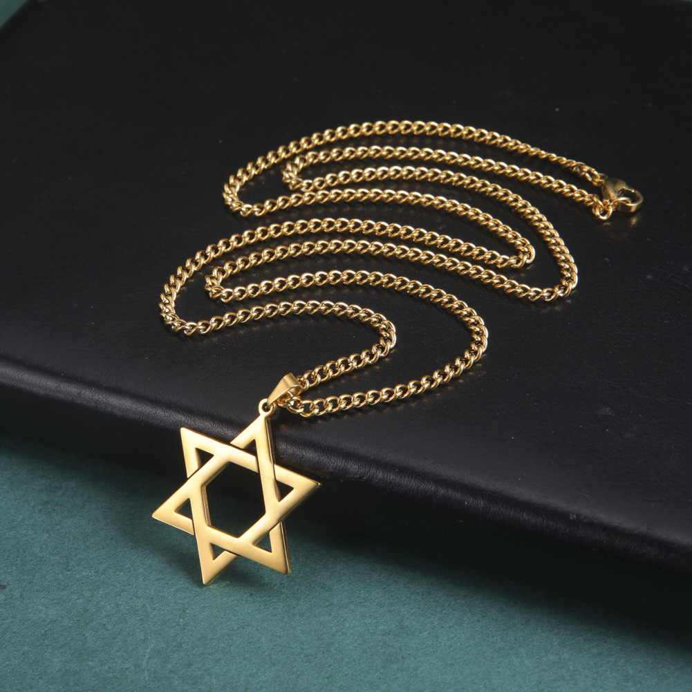 Stainless Steel Star of David  - Necklaces ulasan dan harga