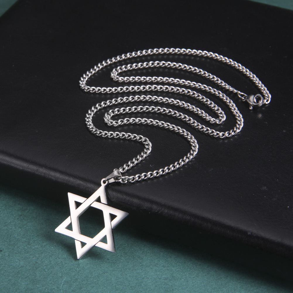 Stainless Steel Star of David  - Necklaces ulasan dan harga