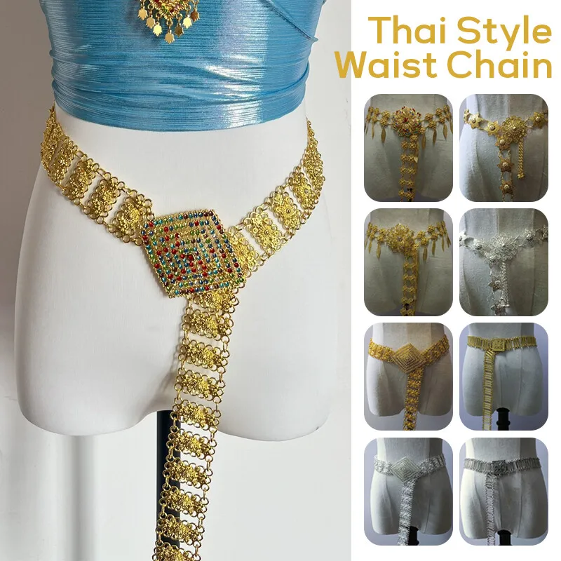 1PC Metal Thailand Waist Chain - Body Jewelry ulasan dan harga