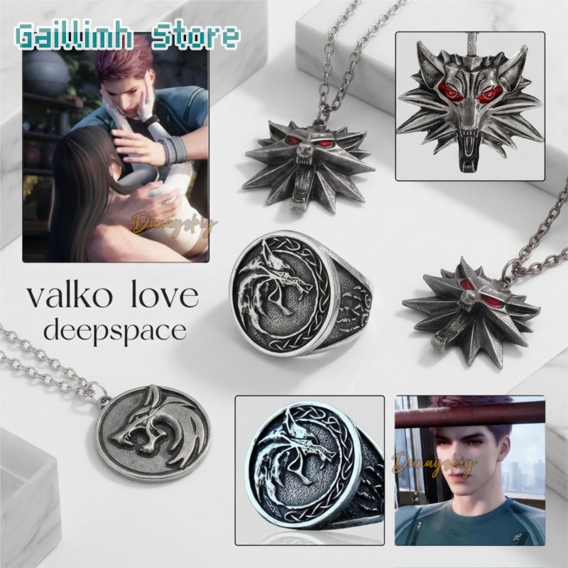 Gift Role Play Pendant Wolf Ga - Anime Pendant Necklace ulasan dan harga